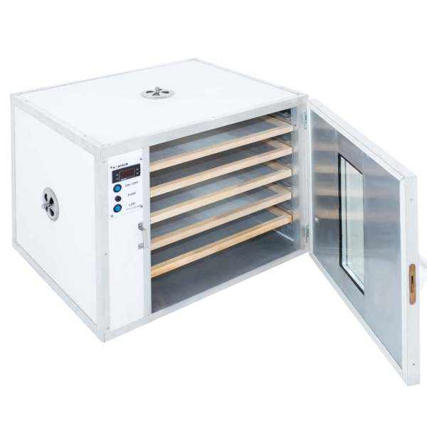 VSZG-5 Pollen dryer and honey heater, Glasboard with 5 wooden drawers, 230 V-372 W