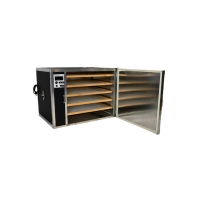 VSZB-5 Pollen dryer and honey heater, black with 5 wooden drawers